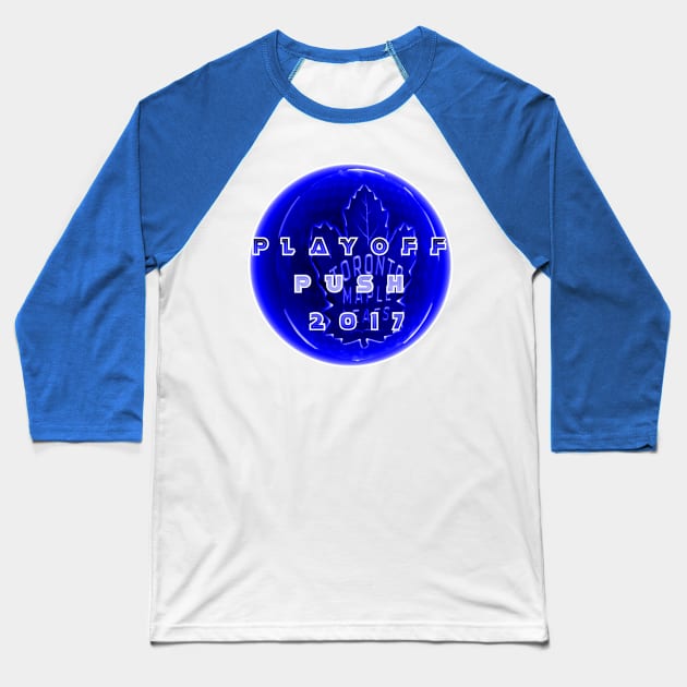 Playoff Push Baseball T-Shirt by Tml2017